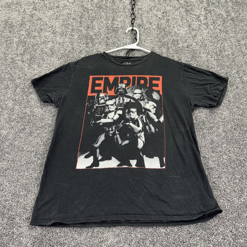 Fifth Sun Shirt Mens Large Black Star Wars Empire Graphic Tee Sci-Fi Movie